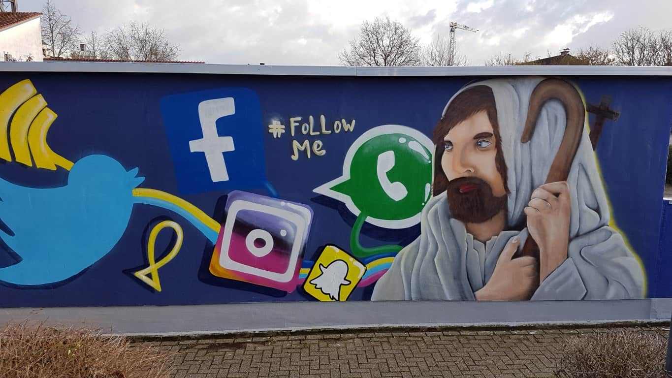 Topgraffiti Auftragsgraffiti mit Graffitischutz in Bergisch Gladbach