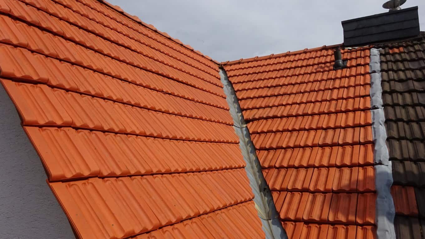 Nachher — Dachreinigung