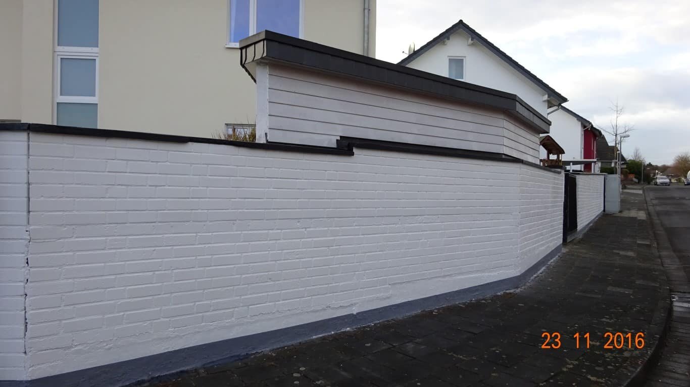 Nachher — Fassadenschutz