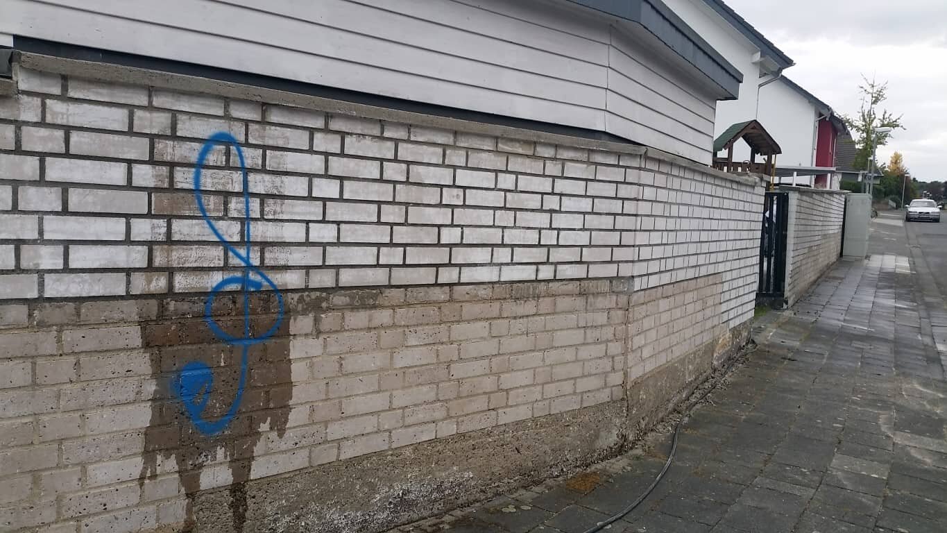 Vorher — Fassadenschutz