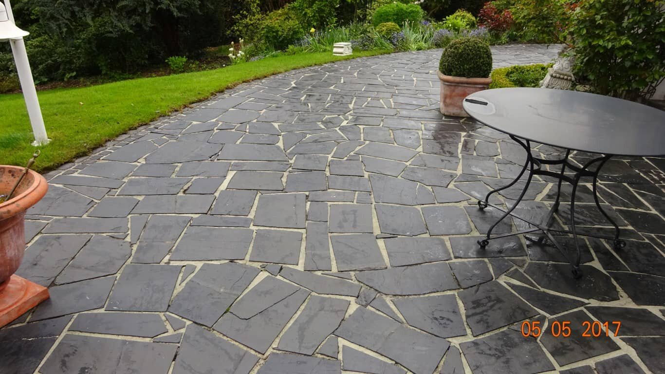 Nachher — Flächenreinigung