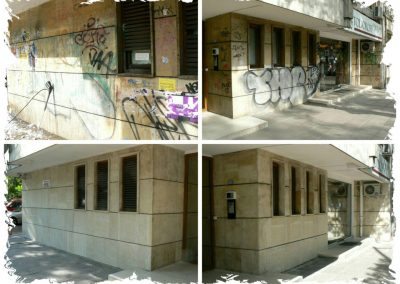 Graffitientfernung und – Imprägnierung